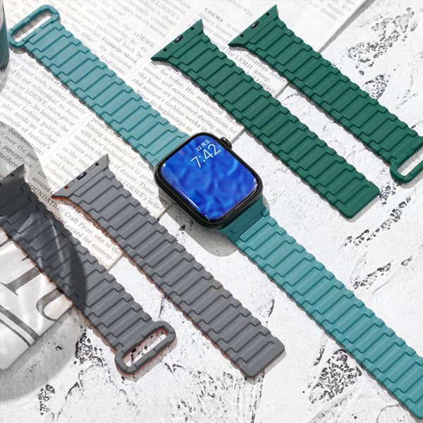 Magnetic Silicon Strap Ultra - Green
